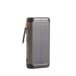 Notfall-Powerbank – 30 000 mAh (Solar, Kurbel & Schnellladung)